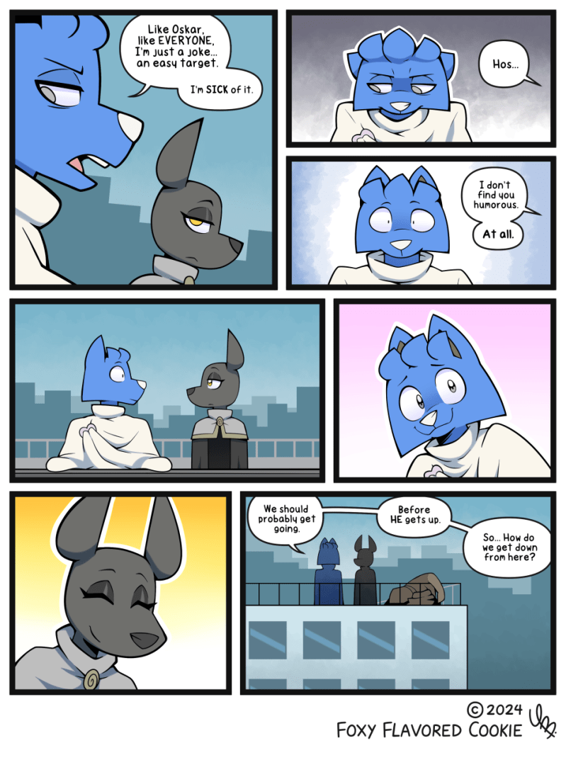 Comic 026 Stranger Foxy Flavored Cookie - Light Pattern Collection - 4K Quality